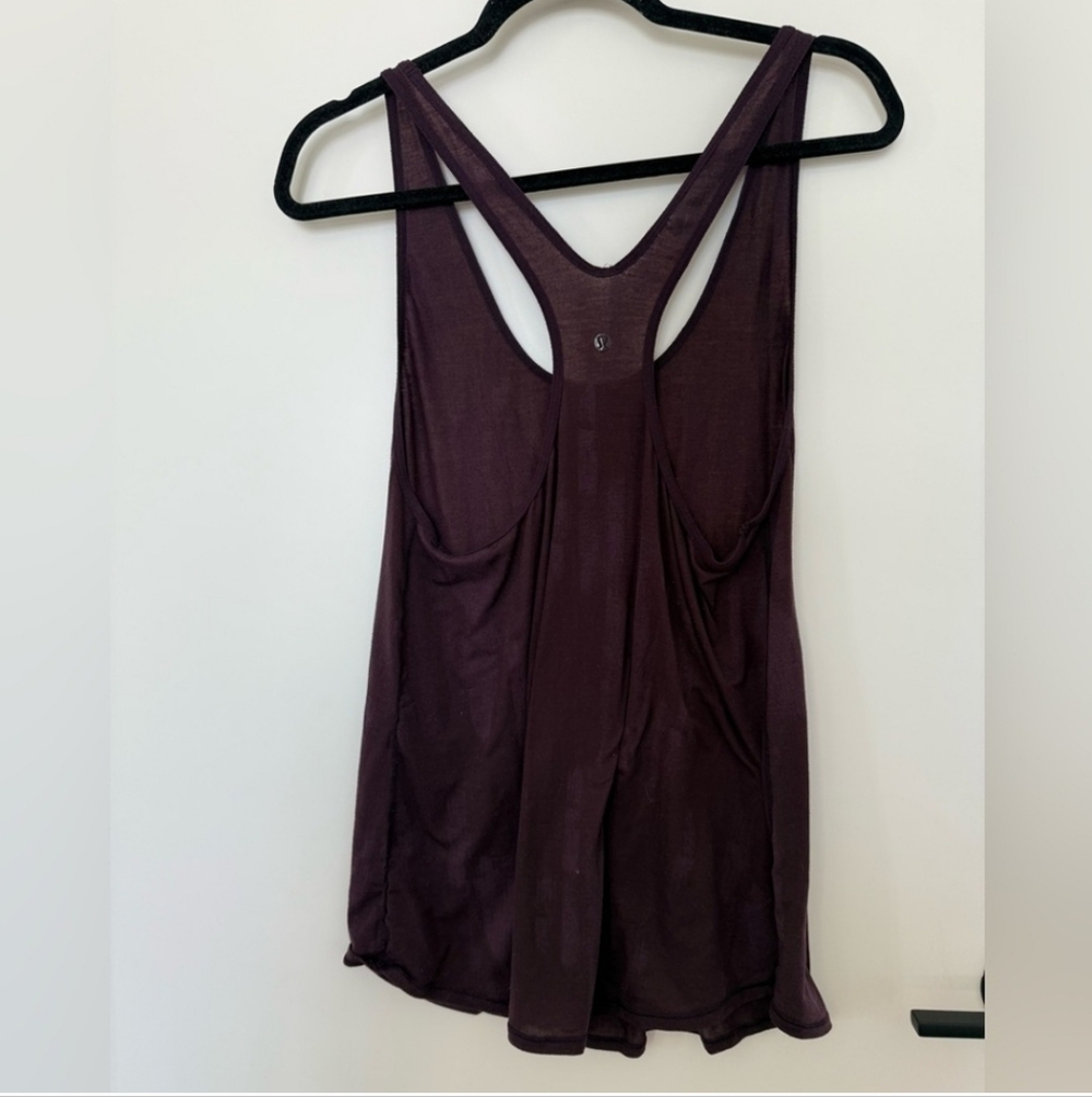 😍Lululemon! Maroon  Racerback Tank Top - Picture 3 of 3